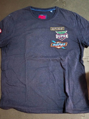 Superdry μπλούζα μέγεθος 2XL σαν καινούργιο, μπλε
