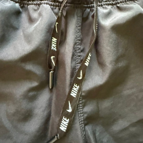 Nike 2-in-1 black and white sports shorts