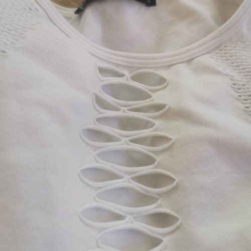 White T-shirt size L like new