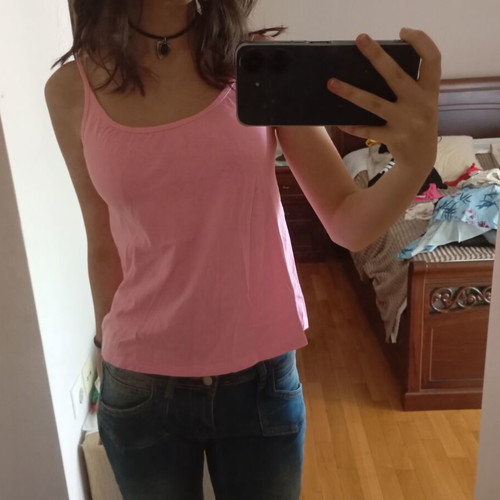 H&M pink top, size S / 36 / 8