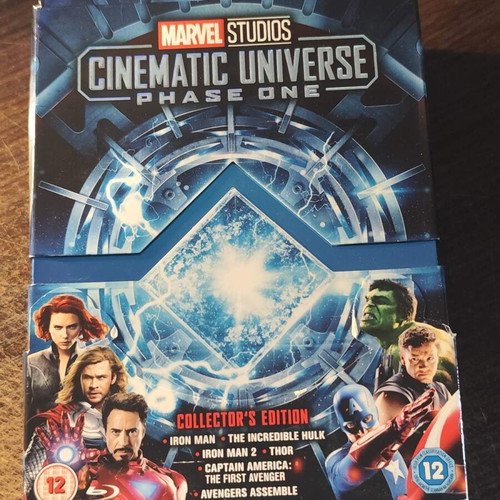 Marvel Studios Cinematic Universe Phase One Blu-Ray used, adventure fantasy