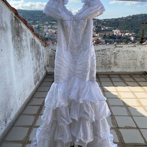 Wedding dress like new, size M/38/10, excellent condition