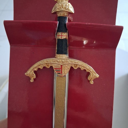 Decorative Letter Opener Sword with Box like new