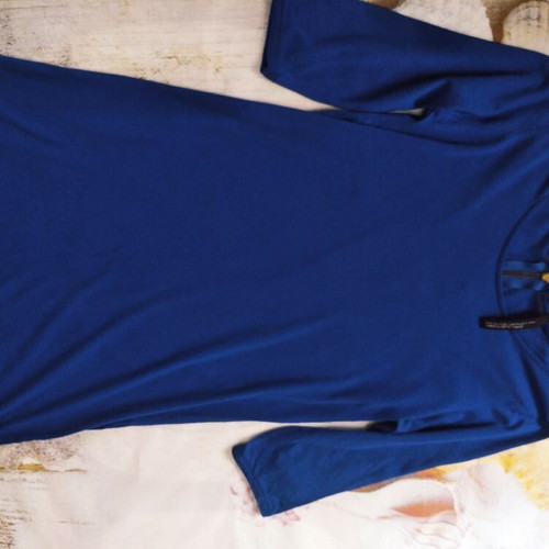 Μπλούζα Zara Basic L καινούργιο μπλε