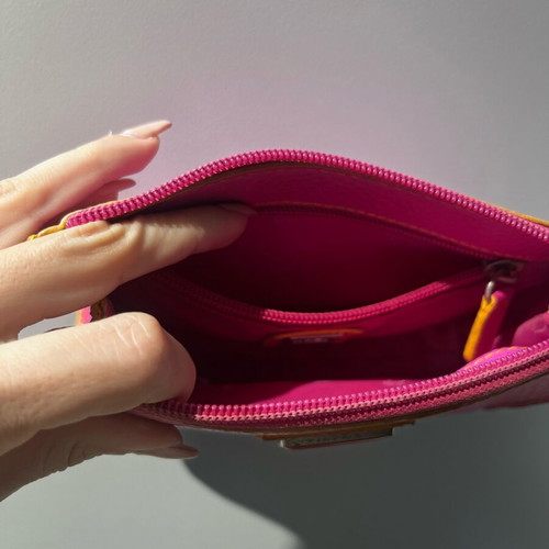 Caprice fuchsia bag like new