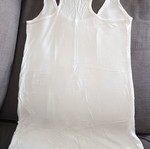White sequin strap top Pull & Bear like new, size M