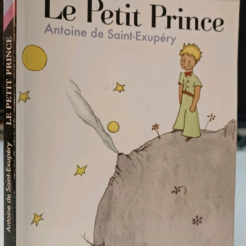Le Petit Prince used book in French with dedication