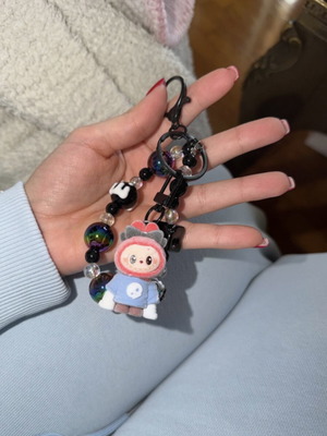 Labubu keychain new handmade