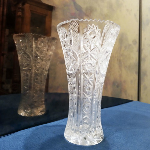 Crystal Antique - Matched Tall Vase
