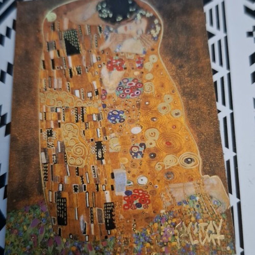 Magnet from Vienna with Klimt artwork new