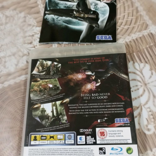 Bayonetta video game for PlayStation 3 new, excellent condition
