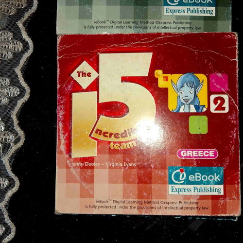 English learning books and CD used, pack of 3, 2014 editions