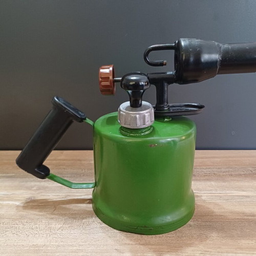 Vintage kerosene blowtorch used, Soviet