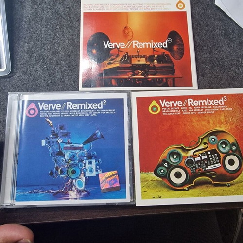 Verve Remixed 1,2,3 Various CD Compilation new, jazz