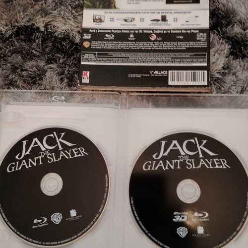 Jack the Giant Slayer Blu-ray 3D σαν καινούργιο με ελληνικούς υπότιτλους