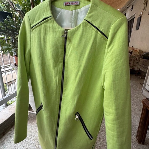 Makó jacket with fake pockets green like new