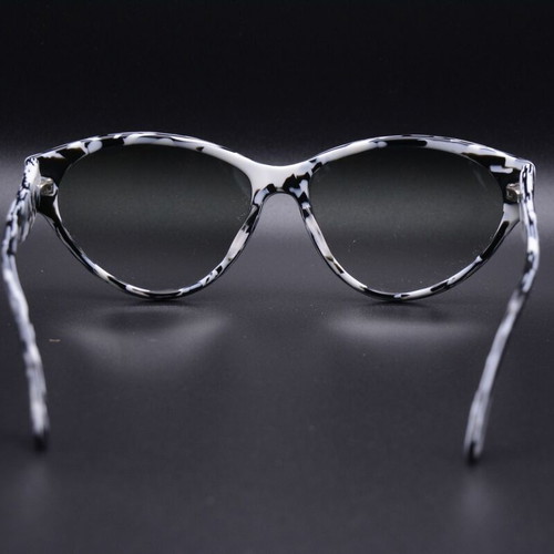 Robert La Roche Mod 277 sunglasses, black and white, vintage 80s