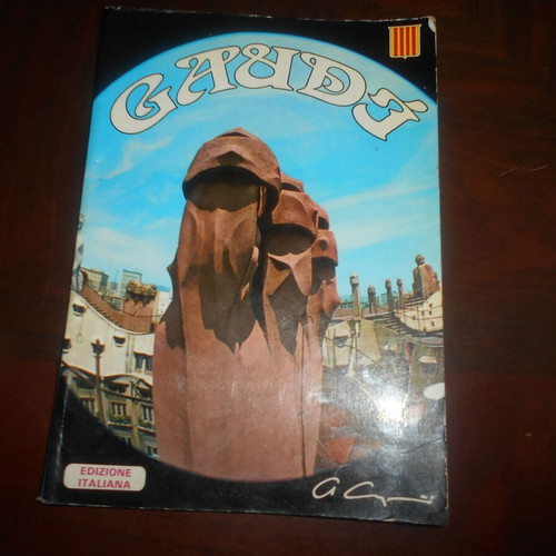 Gaudi Architecture used, Italian edition album 64 pages