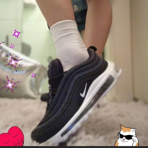 Nike Air Max 97 new black athletic shoes