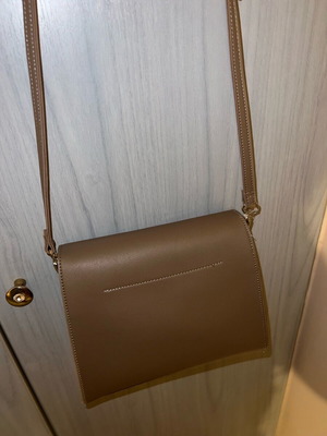 Polo bag new, beige and brown