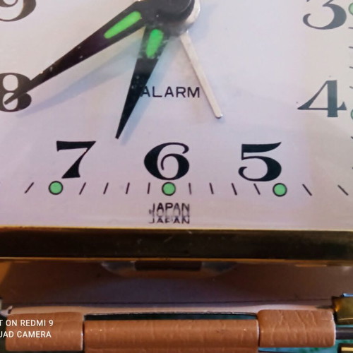 Landex Royal Craft Vintage Travel Clock from 1970s-1980s like new