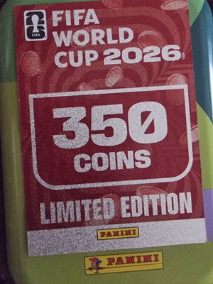 Κάρτα 350 coins limited FIFA World Cup 2026 καινούργια