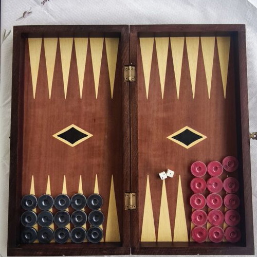 Backgammon set like new