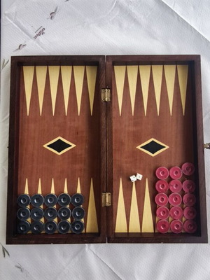 Backgammon set like new