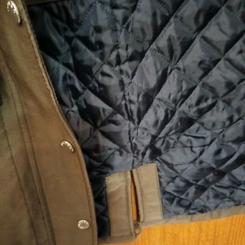 Mango parka jacket in khaki shades like new