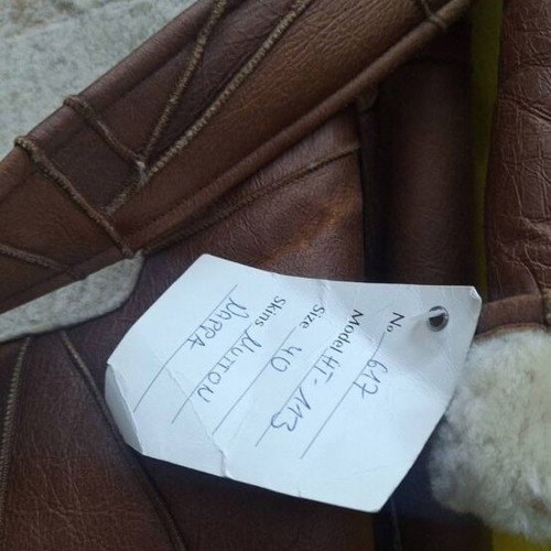 Mouton coat Kastorias new, brown, size M