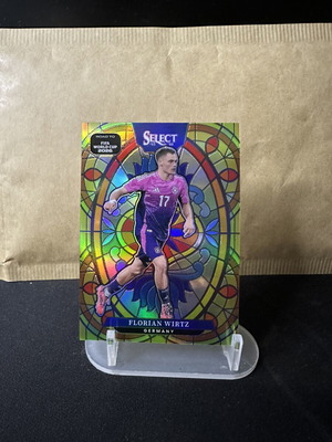 2025-26 Select Road to World Cup Florian Wirtz Stained Glass SSP #15