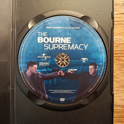 Bourne Trilogy DVD used with Greek subtitles