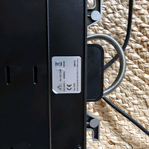 Severin Inox grill toaster like new 1800W 23x14.5cm