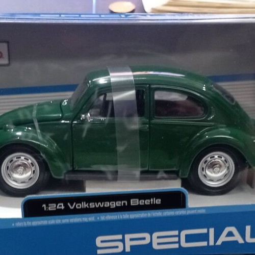 Αυτοκινητάκι Volkswagen Beetle 1:24 μοντέλο Maisto καινούργιο, πράσινο