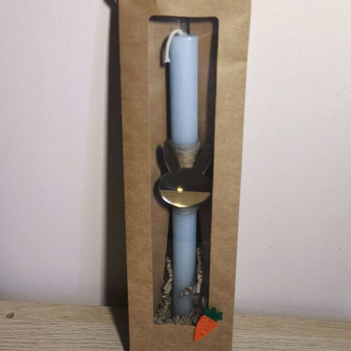 Easter candles handmade like new, set of 2 pieces