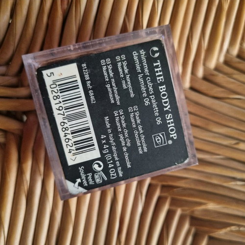 The Body Shop Shimmer Cubes palette like new