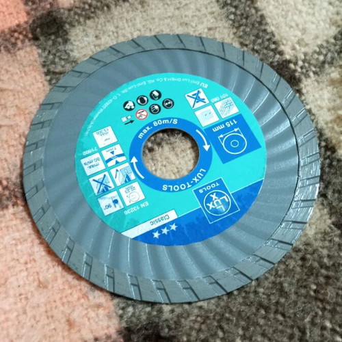 115 Cutting Disc for Building Materials Lux Tools new