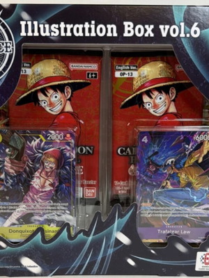 One Piece Card Game Illustration Box Vol.5 & Vol.6 Αγγλική έκδοση, Bandai