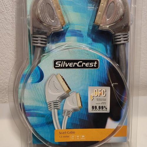 Καλώδιο Scart 1.5m καινούργιο SilverCrest
