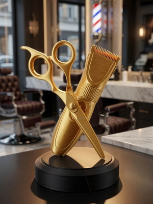 Barber & Hairstylist Appreciation Statue new 3D printed