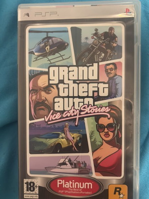 Grand Theft Auto Vice City Stories Platinum PSP game