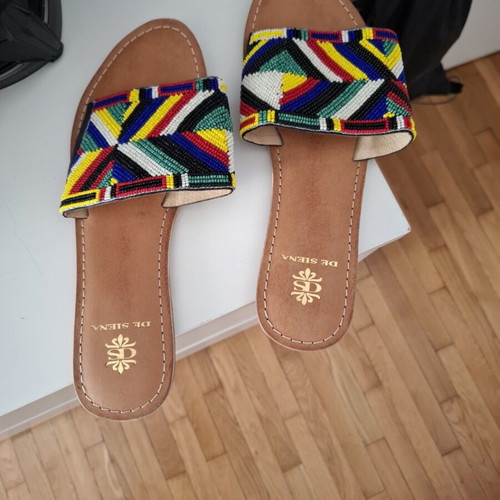 De Siena sandals new, size 38, multicolor
