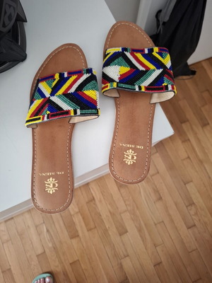 De Siena sandals new, size 38, multicolor