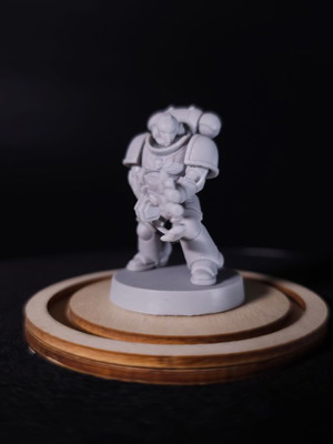 Miniature Sci-Fi Marine από ρητίνη σαν καινούργιο