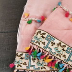 Pink scarf like new