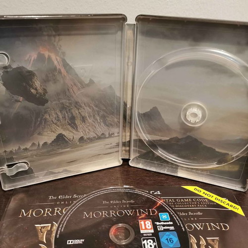 Steelbook Elder Scrolls Online Morrowind Collector’s Limited Edition σαν καινούργιο για PS4
