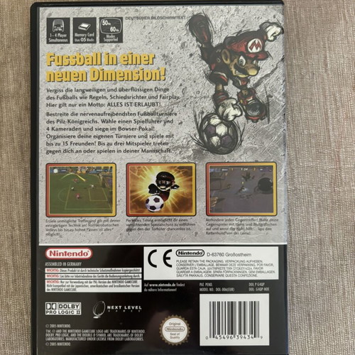 Mario Smash Football Nintendo GameCube PAL used, complete