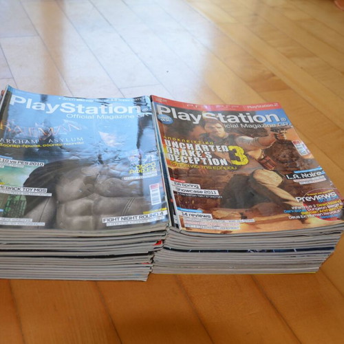 Playstation Official Magazine GR 37 issues used bundle