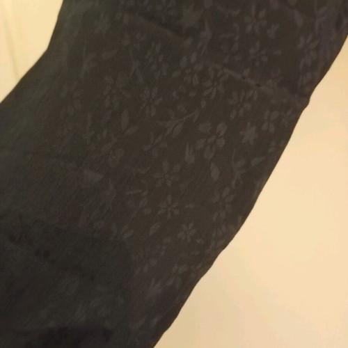 H&M maxi long-sleeve black dress like new