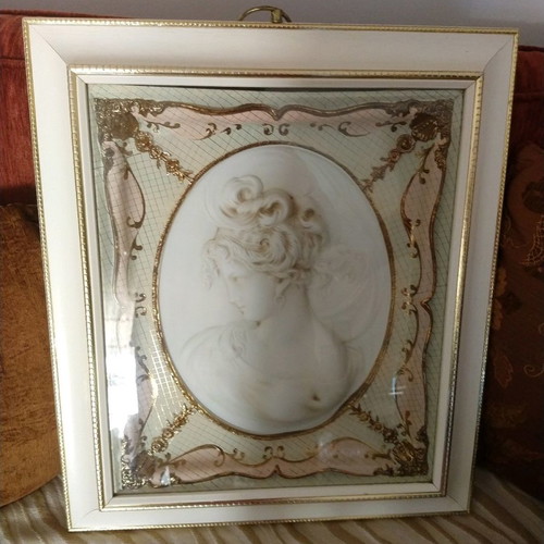 Rare framed art like new 50x58 cm